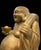 1920s Antique Japanese Wooden Hotei with Gilt-Coloured Finish, Early Shōwa Period, 1920s-1940s For Sale - Image 5 of 15