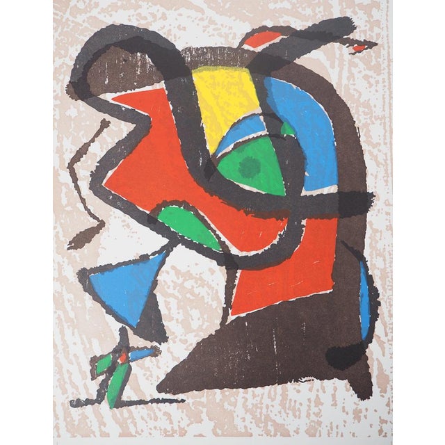 Contemporary Joan Miro, Seduction, 1984, Original Engraving For Sale - Image 3 of 6