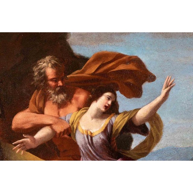 Oil on canvase realized by Giovanni Francesco Romanelli, so called "Il Viterbese" (1610-1662). It depicts the famous...