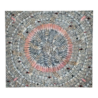 Cindy Kane — “Feather Blanket” (2012), Acrylic on Luan Panel, 48 X 42 For Sale