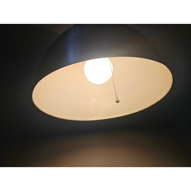 Metal Large Mid-Century Vega Pendant by Jo Hammerborg for Fog & Mørup, Denmark, 1960s For Sale - Image 7 of 18