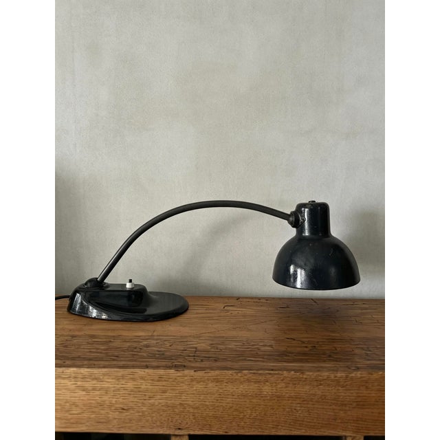 Green Kandem 12000 Lamp by Marianne Brandt for Körting & Mathiesen, 1930s For Sale - Image 8 of 12