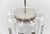 Silver Crystal Glass Pendant Light from Kaiser Leuchten, Germany, 1960s For Sale - Image 8 of 13