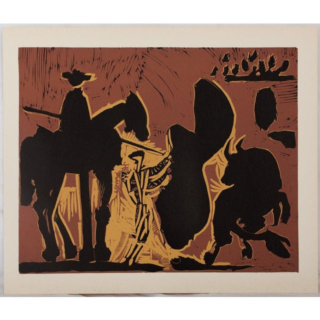 Pablo Picasso, Bullfight, Torero Facing the Bull, Etching For Sale