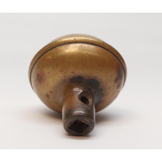 Vintage Norwalk Brass Clinton Door Knob For Sale - Image 4 of 4