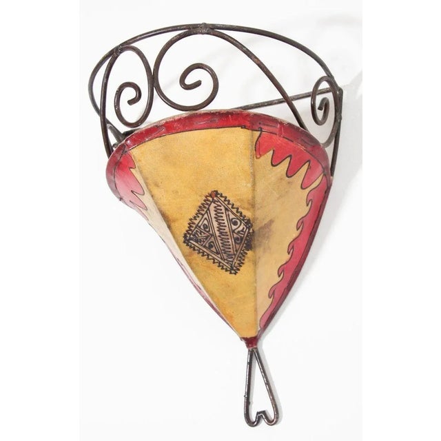 Late 20th Century Vintage Moroccan African Ethnic Art Wall Decor For Sale - Image 4 of 12