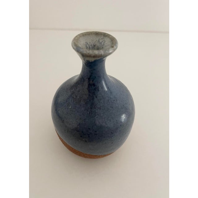 Handcrafted Pottery Bud Vase For Sale - Image 4 of 5