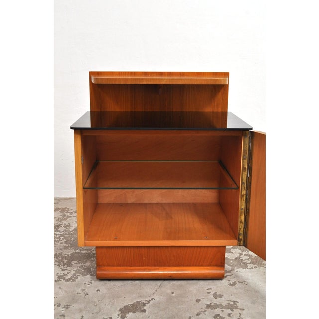 Art Deco Bedside Tables by Jindřich Halabala, 1940s, Set of 2 For Sale - Image 11 of 14