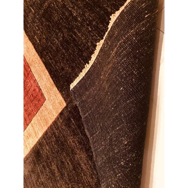 Vintage Hand Made Rug, 1980s For Sale - Image 6 of 17