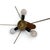 2010s Contemporary Sapeli Moragas Table Lamp for Santa & Cole For Sale - Image 5 of 5