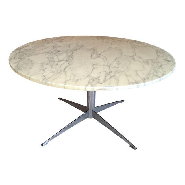 Carrara Marble Coffee Table, 1970s For Sale