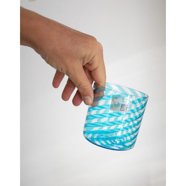 Fashioned Drinking Glasses by Nicola Moretti, 2000s, Set of 6 For Sale - Image 7 of 18