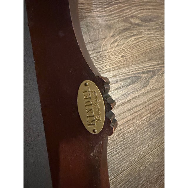 1980s 1980s Kindel Mahogany Chippendale Style Dining Chair For Sale - Image 5 of 7