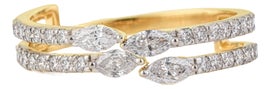 Example of Organic Modern Engagement Rings