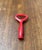 Mid-Century Modern Bottle Opener in Red Metal, 1960s For Sale - Image 9 of 18