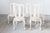 Extendable Dining Table with 5 Lacquered White Chairs by Mario Sabot, 1980s, Set of 6 For Sale - Image 3 of 18