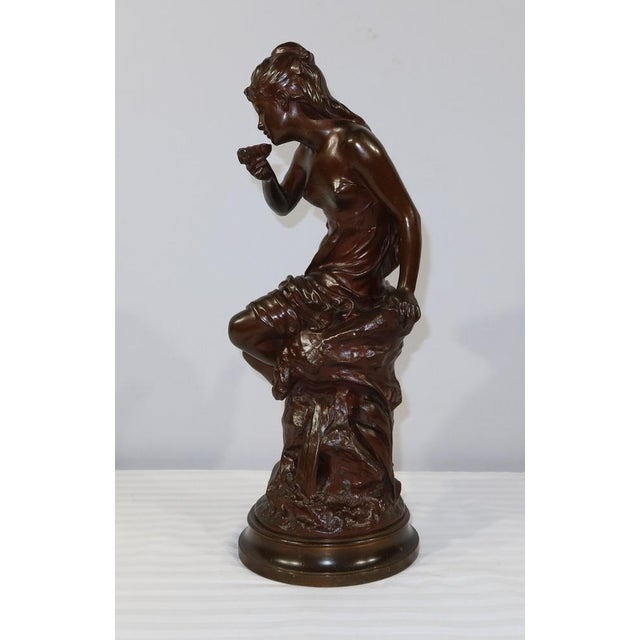 M. Moreau, La Source, Mid-1800s, Bronze For Sale - Image 17 of 17
