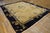 Antique Peking Room Size Wool Black, Ivory Beige Cream White Rug, Circa Date: 1920s. This exquisite Chinese textile...