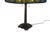 Late 20th Century Late 20th Century Tiffany Style Leaded Stained Glass Daffodil Table Lamp With Bronzed Base For Sale - Image 5 of 15