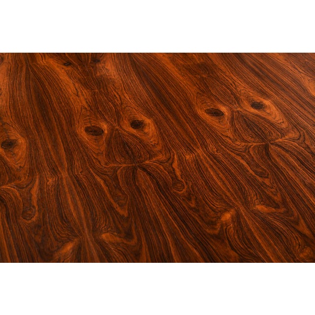 Brazilian Modern "Beg" Dining Table in Brazilian Rosewood and Chrome by Sergio Rodrigues, Brazil, 1960s For Sale - Image 4 of 18