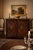 Mid 20th Century Pair of Vintage Baker Mahogany Cabinets – Neoclassical Sideboard & Entry Console With Carved Urn Motifs For Sale - Image 5 of 12