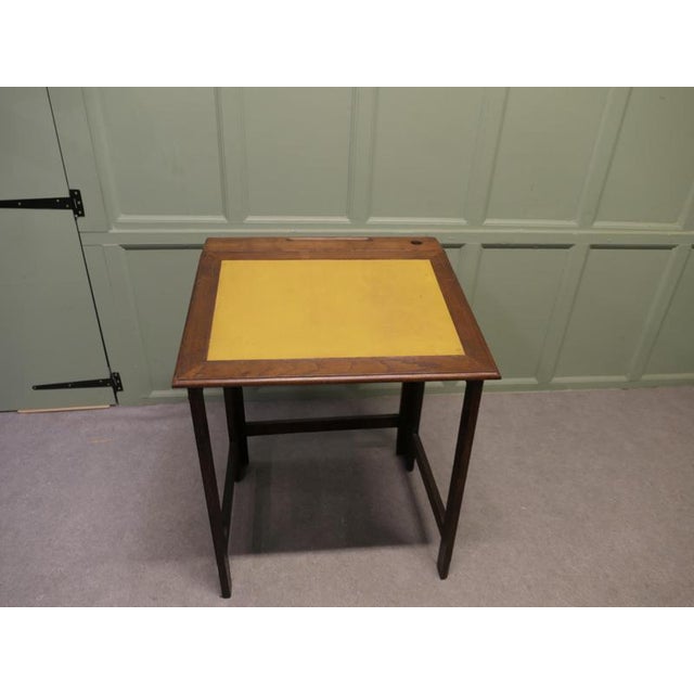 1900 - 1909 Adjustable Clerk's Reception Desk, 1900 For Sale - Image 5 of 8