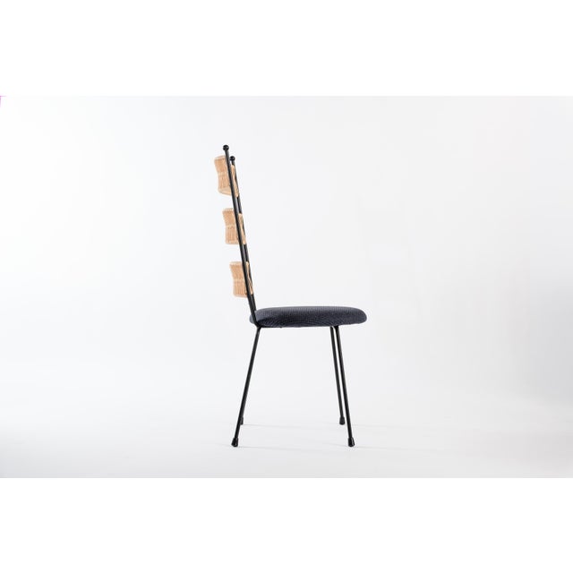 Designed in the 1960s and still unmistakably current, these Arthur Umanoff high-back dining chairs embody that rare mix of...