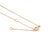 Modern 2.24ct Citrine & Diamond Halo Station Charm Necklace in 14k Yellow Gold For Sale - Image 10 of 18