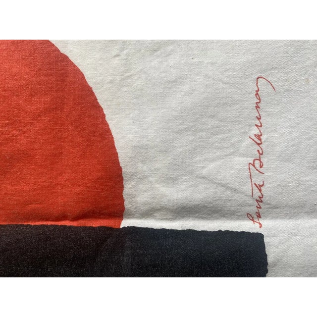 Vintage Pillowcase by Sonia Delaunay For Sale - Image 6 of 7