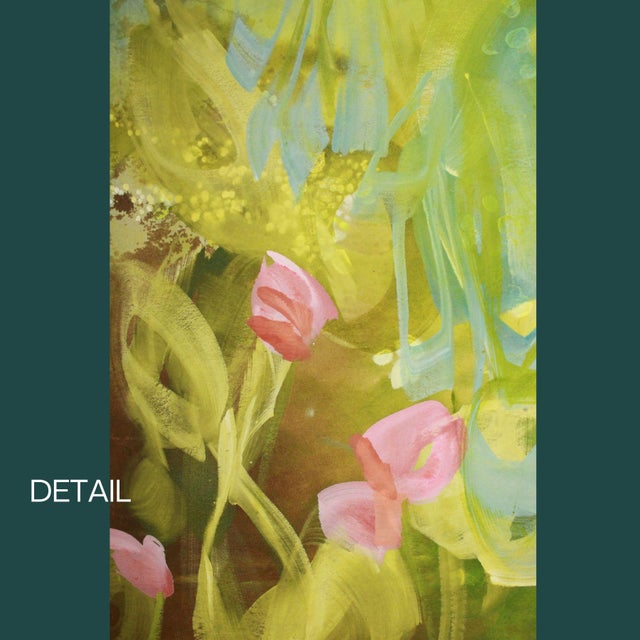 2020s "The Quiet Resilience of Feathers" Original Abstract Contemporary Painting by Mel Rea For Sale - Image 5 of 8