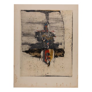 Johnny Friedlaender, Composition, Etching For Sale