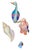 Set of Ten Herend Porcelain Aquatic Animal Figurines. Hungary, 20th Century. For Sale In Los Angeles - Image 6 of 9