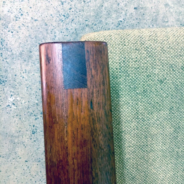 Illum Wikkelsø for Niels Eilersen Danish Teak Lounge Chair For Sale - Image 10 of 12