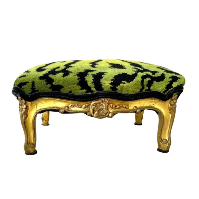 Louis XV Scalamandrè Footstool For Sale - Image 11 of 11