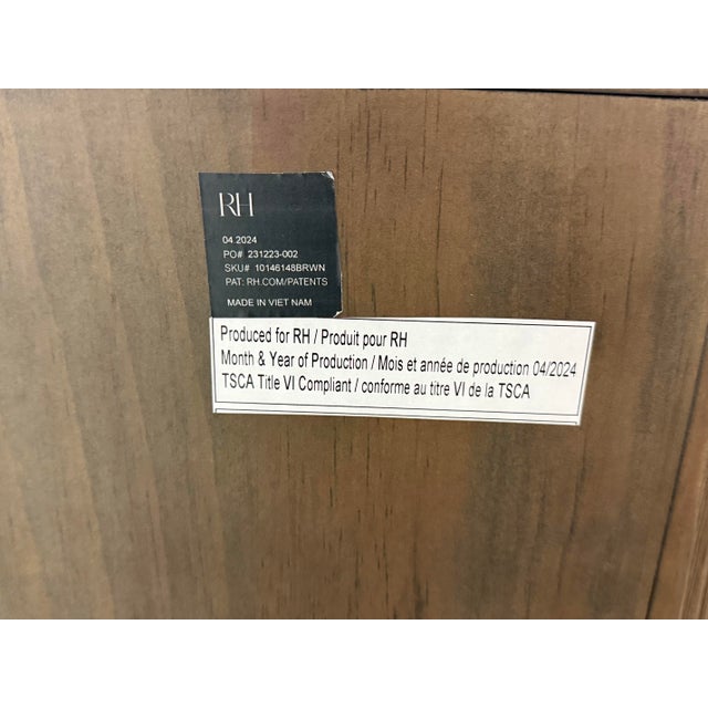 Julie Lawrence for Restoration Hardware Ciro Six Drawer Dresser For Sale - Image 12 of 12