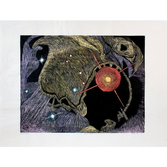 Ruth Leaf Starburst 2007 Reproduction Print For Sale