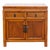 Antique Chinese Cedar Rustic Cabinet For Sale