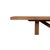 Farmhouse Double X Base Console Table in Pine For Sale - Image 4 of 11