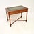 Victorian Walnut Desk with Leather Top, 1890s For Sale - Image 10 of 10