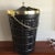 Metal Lustro’ware Triple Insulated Ice Bucket and Wine Cooler Model B-100 With Hoffpritz Ice Tongs For Sale - Image 7 of 13