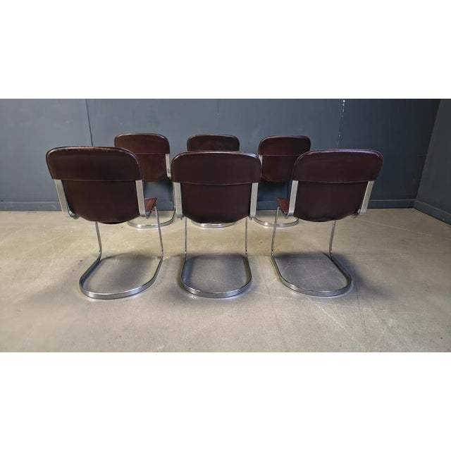 Vintage Dining Chairs from Cidue, 1970s, Set of 6 For Sale - Image 6 of 15