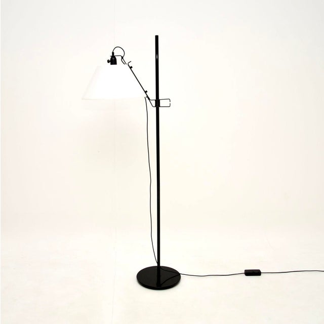 Metalarte Spanish Floor Lamp by Joan Antoni Blanc for Metalarte, 1980s For Sale - Image 4 of 12