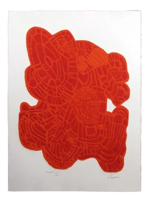 Abstract Enrique Peycere "Impact" Hand Signed Ltd Ed. Artwork Relief Print