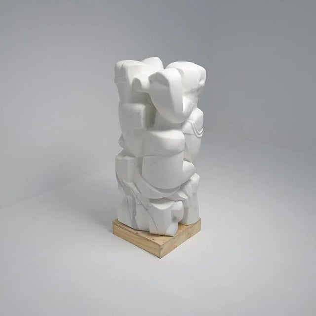 Jan Keustermans, Abstract Sculpture, Marble For Sale - Image 6 of 18