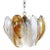 Small Postmodern Murano Pendant Light by La Murrina For Sale