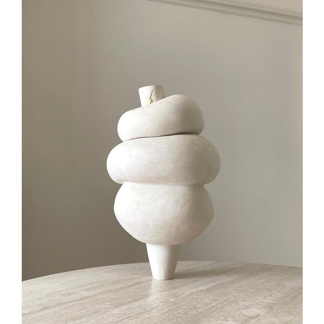 Contemporary Modder Growth Ceramic Sculpture by Françoise Jeffrey For Sale - Image 3 of 6