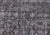 Over Dyed Gallery Oushak With All-Over Floral Design in Charcoal, Cream & Grays For Sale - Image 9 of 15