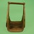 Organic Pencil Reed Magazine Rack – A charming vintage find in nice as found condition. This sculptural piece showcases...