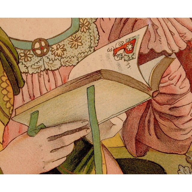 Armand Point, Légende Dorée, 1897, Lithograph on Paper For Sale - Image 6 of 13