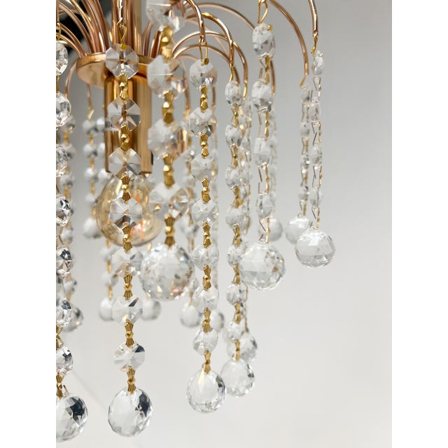 Italian Crystal Chandelier from Swarovski, 2000s For Sale - Image 12 of 16